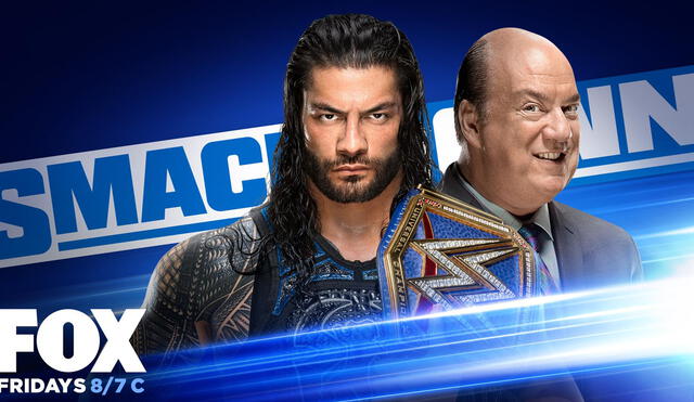 Roman Reigns será entrevistado HOY en WWE SmackDown. Foto: WWE
