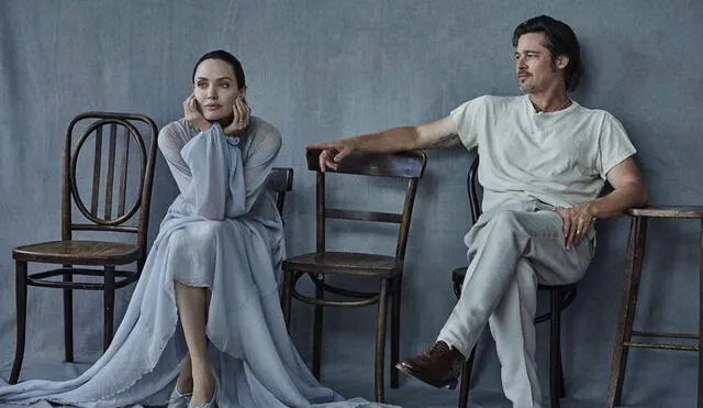 Angelina Jolie da su brazo a torcer y le pide ayuda a Brad Pitt [FOTOS]