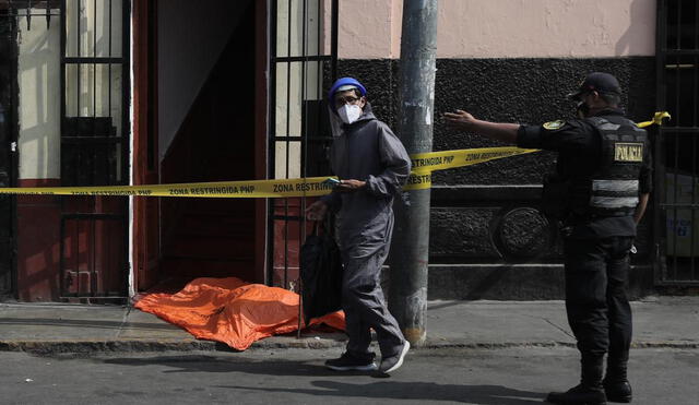 Aún se desconoce la identidad del hombre asesinado. Foto: Jorge Cerdán / La República