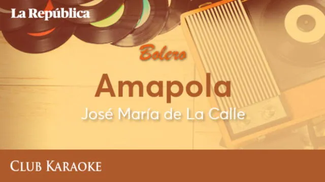 Amapola, canción de José María La Calles – Albert Gamse 