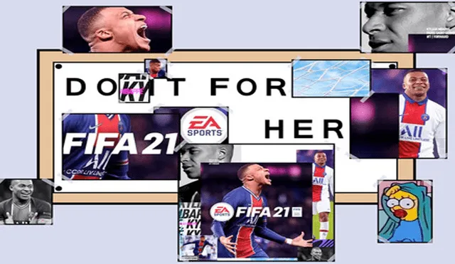 Desliza para ver los memes de FIFA 21 que circulan en Facebook. Foto: Captura.