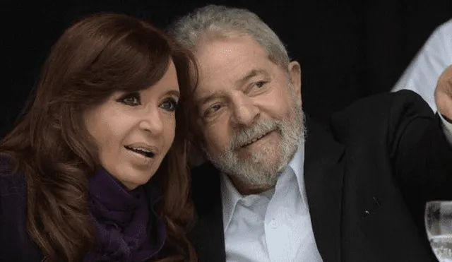 Cristina Kirchner expresa apoyo a Lula tras rechazo de su candidatura