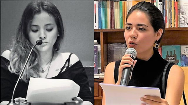 Selva Vargas y Paola Dávalos, poetas.