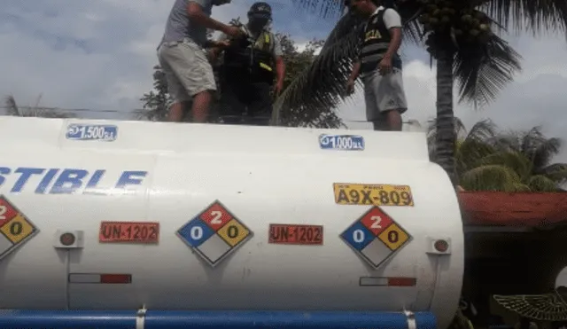 Vraem: Incautan 15 kilos de droga en camión cisterna en Satipo