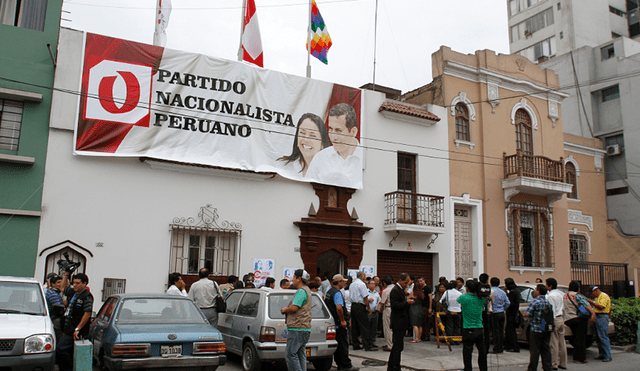 Partido Nacionalista respalda la disolución del Congreso. Foto: Alberto Pereira.