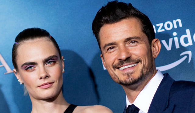 Orlando Bloom y Cara Delevingne estelarizan la nueva serie"Carnival Bloom".