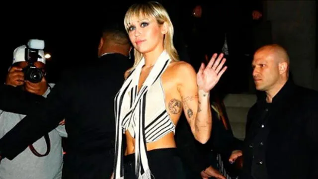 Miley Cyrus en el cierre del New York Fashion Week