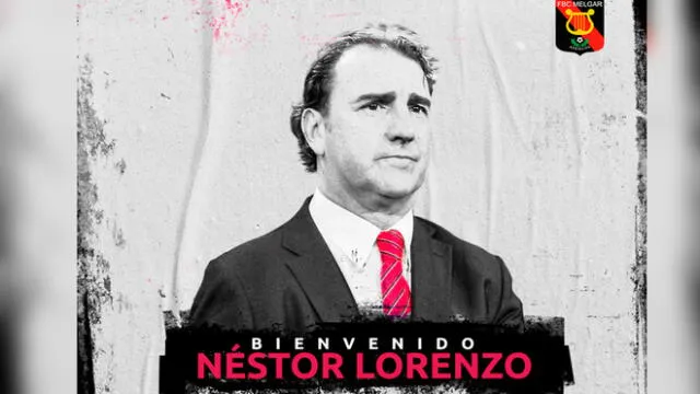 Néstor Lorenzo es el nuevo DT del equipo rojinegro. Foto: Difusión