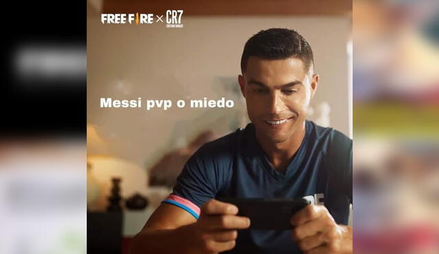 Desliza para ver los mejores memes de Cristiano Ronaldo en Free Fire. Foto: captura de Facebook