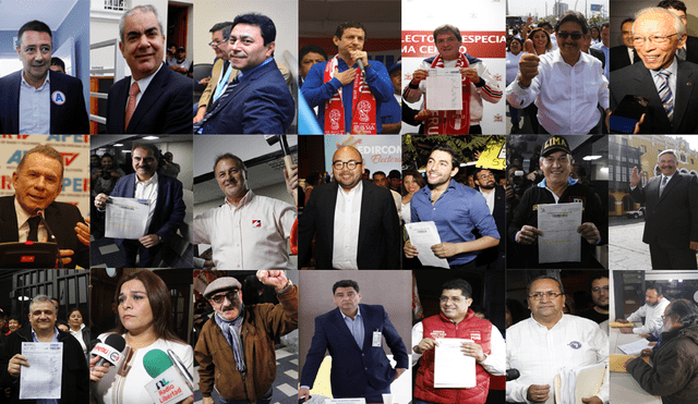 Estos son los 21 candidatos que disputarán la Alcaldía de Lima