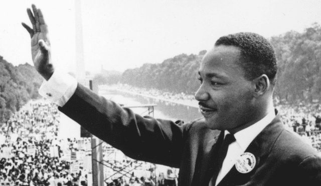 Martin Luther King durante la Marcha sobre Washington. Foto: The New York Times