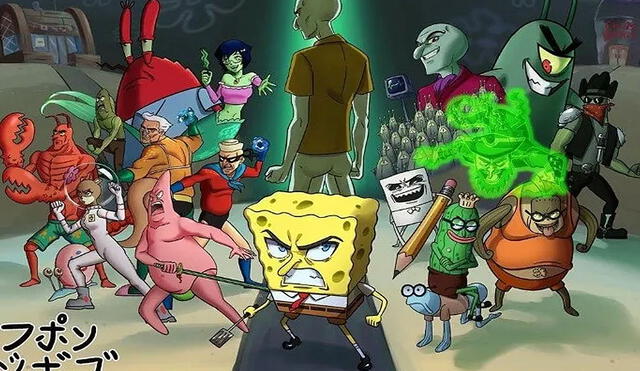 La versión anime de Bob Esponja estrenó su primer capítulo. Créditos: Namark Studios