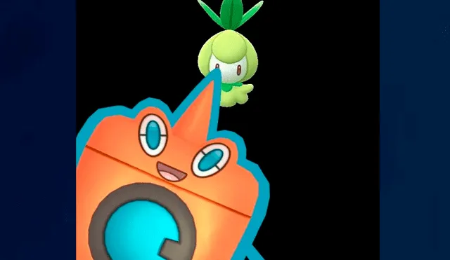 Rotom Lavadora solo sale al tomar una foto a cualquier pokémon. Foto: Pokémon GO.