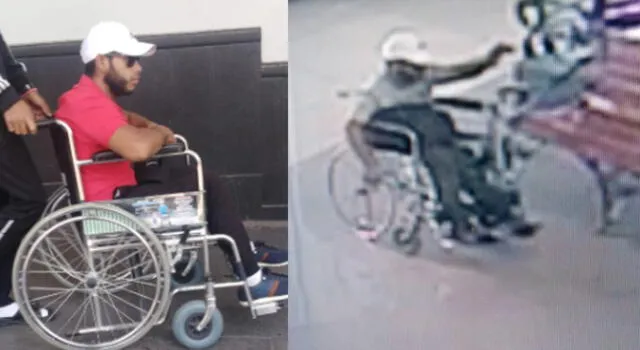 Arequipa: Extranjero robó silla de ruedas y luego la usó para pedir limosna 
