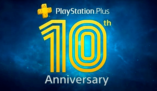 PlayStation Plus cumplió 10 años el pasado junio. Foto. PlayStation Plus.
