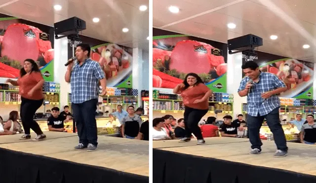 Facebook: mujer sube al escenario para mostrar sus dotes en el baile sin imaginar que la pasaría mal [VIDEO] 