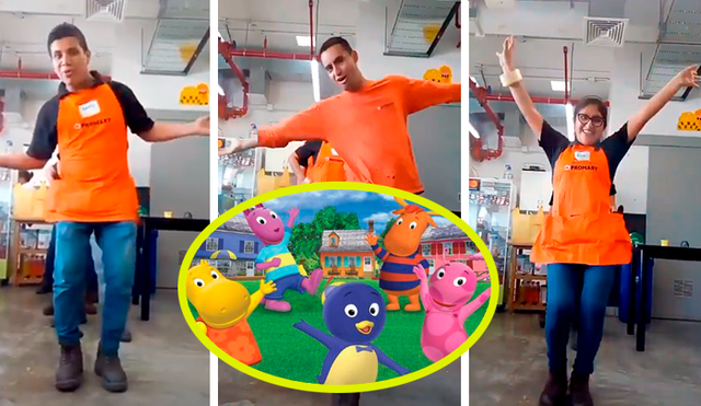 Facebook viral: trabajadores de una empresa peruana realizaron parodia de "Los Backyardigans" [VIDEO] 