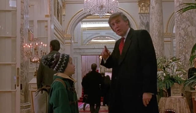 Donald Trump en Mi Pobre Angelito 2