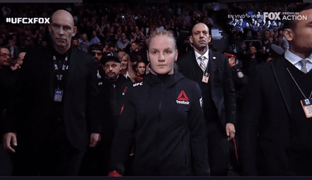 UFC 231: Valentina Shevchenko lució la blanquirroja en su entrada [VIDEOS]
