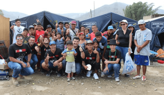 Magos del Perú llevaron más de 14 toneladas de ayuda a Carapongo