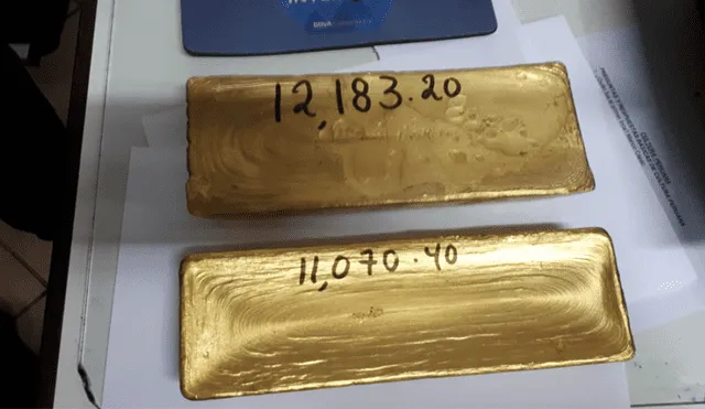 Detienen a hombre que transportaba ilegalmente 22 kilos de oro 