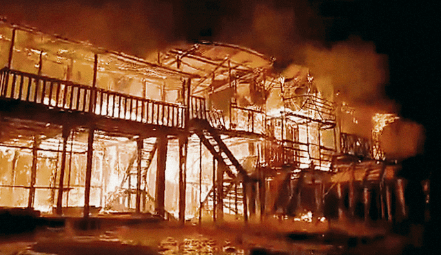 Vela encendida desata incendio que devoró 50 casas en Iquitos