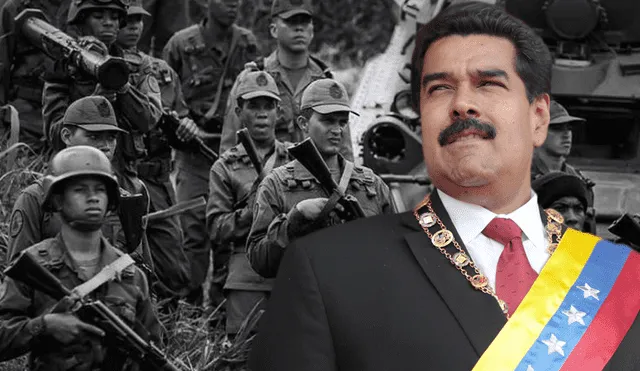 El presidente Nicolás Maduro ha querido cubrir el desastre de las Fuerzas Armada Nacional de Venezuela con la inclusión de la Milicia Bolivia tras las crecientes renuncias de militares de bajo rango. Foto: Composición LR.
