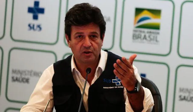 Se rumora la salida del ministro de Salud, Luiz Henrique Mandetta, por su posición contraria a la de Jair Bolsonaro: Foto: RFI.