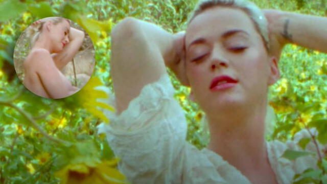 En las imágenes del clip se ve a la intérprete caminar hacia una cascada y posar en un jardín de margaritas. (Foto: Captura)