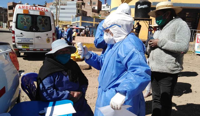 Coronavirus en Puno. Detectan a comerciantes de mercados itinerantes contagiados con COVID-19.