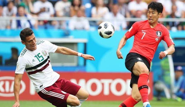 México y Corea del Sur juegan en Austria un partido amistoso por fecha FIFA. Foto: EFE