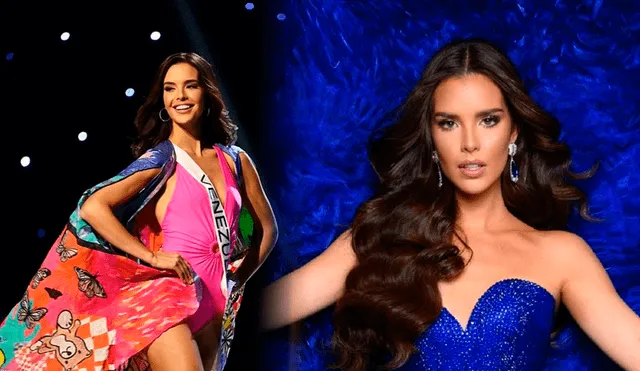 Amanda Dudamel quedó en segunda lugar en el Miss Universo 2022. Foto: composición LR/Twitter/@MissUniverso