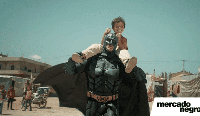 War Child lanza un video donde Batman y un niño refugiado son los protagonistas