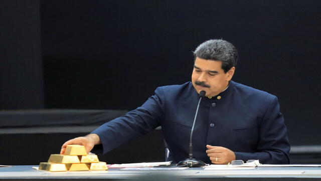 Nicolás Maduro repatriaría 14 toneladas de oro por sanciones de EE.UU.
