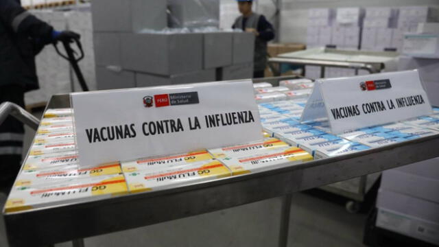 Minsa repartirá más de 2 millones de vacunas contra la influenza por heladas y friaje 