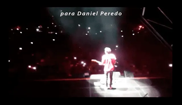 Facebook: Tourista rinde homenaje a Daniel Peredo en pleno concierto