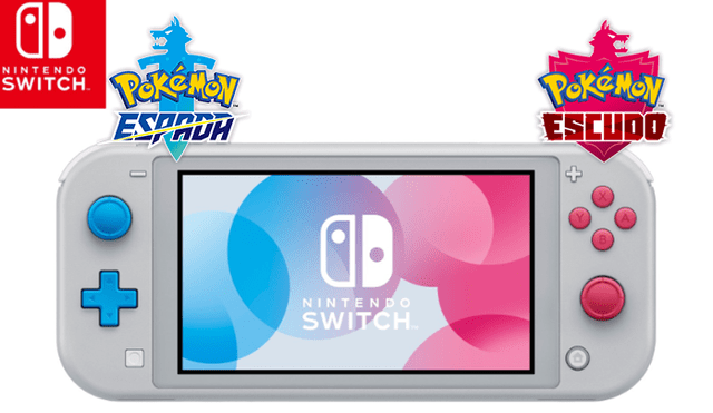Nintendo Switch Lite Zacian and Zamazenta Edition es el bundle de la consola con Pokémon Sword and Shield