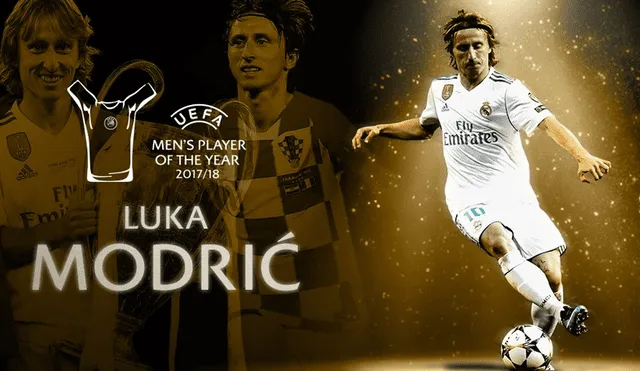 Luka Modric fue elegido como el mejor jugador de la temporada por la UEFA [VIDEO]
