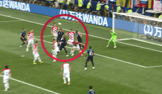 Francia vs Croacia: el autogol de Mandzukic para el 1-0 parcial | VIDEO