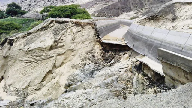 Áncash: Huaicos afectaron 155 km de canales de Chinecas