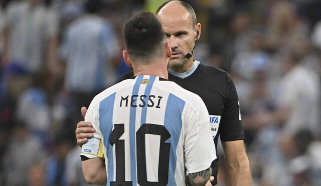 Mateu Lahoz fue muy criticado tras el partido entre Argentina y Países Bajos en el Mundial Qatar 2022. Foto: AFP