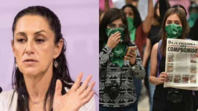 Feministas crean el hashtag #AhoritaNo contra la alcaldesa de CDMX que se negó a hablar sobre la violencia de género