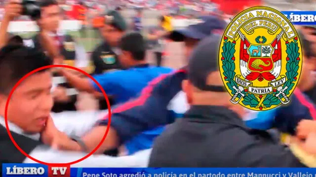 José Soto pidió disculpas a policía que agredió en la final de la Segunda División [VIDEO]