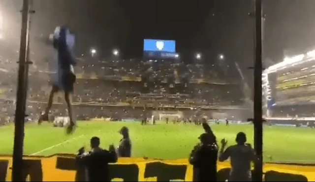 Hincha de Boca Juniors pasó grave incidente en La Bombonera [VIDEO]