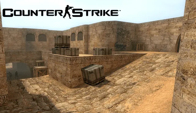 Valve aprovechó la reciente actualización de CS:GO para colocar de_Dust2 en la versión de Counter Striket 1.6 por aniversario del videojuego.