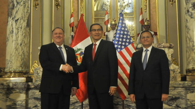 Mike Pompeo: "Perú y Estados Unidos siguen obteniendo logros en comercio"