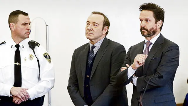 Kevin Spacey en libertad bajo fianza