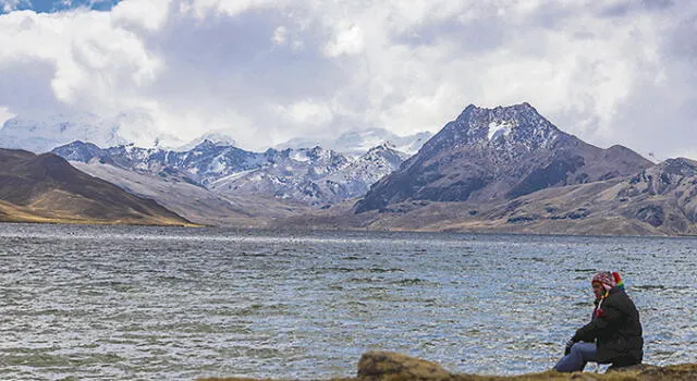 FUENTE DE VIDA. En ACR Ausangate hay nevados y lagunas que proveen de agua a comunidades y a la Ciudad Imperial del Cusco.