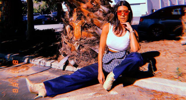 Kourtney Kardashian luce su derrier sin ropa íntima en Instagram [FOTO]