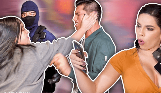 YouTube viral: mujer enfurece, luego de escuchar por la 'Chica Badabun' que su pareja tiene un amante hombre [VIDEO]